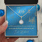 To My Wife Necklace - BEAUTIFUL EID GIFT FOR WIFE - LOVE KNOT - To My Wife Necklace- Husband Gift For Wife - My Future Wife - Anniversary Gift For Wife - Engagement Gift -  Gift For Women- Birthday Gift