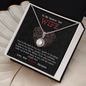To My Smokin' Hot Wife - Gift For Wife - You Are Engine To My Life - Love Knot - Gift For My Wife - Romantic Wife Gift - Wife Birthday Surprise - Love knot Pendant Necklace