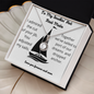 To My Smokin' Hot First Mate - Admired Your Jib Forever Love Necklace - To My Queen - To My Wife Necklace Anniversary Gift For Wife - Birthday Gift For Wife