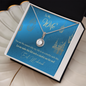 To My Wife Necklace - BEAUTIFUL EID GIFT FOR WIFE - LOVE KNOT - To My Wife Necklace- Husband Gift For Wife - My Future Wife - Anniversary Gift For Wife - Engagement Gift -  Gift For Women- Birthday Gift