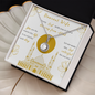 Beautiful Eid Gift for Wife - Dearest Wife, Friendship Necklaces, Romantic Neckless for wife, Valentine Neckless for wife, Love design Neckless for wife, Best Gift for Eid 2025, Diamond Neckless for wife