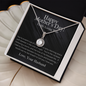 Pretty Neckless Gift for wifey - Mother's Day Gift from Husband - Romantic Wife Gift - Wife Birthday Surprise - Diamond  Neckless for Beloved wife