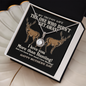 I Love You More Than Hunting - To My Trophy Wife -  Hunting Neckless for wifey - Romantic Neckless gift for soulmate - To Wife Necklace - Gift for Wife - Mother's Day Gift - Best gift for soulmate - Diamond Locket Gift for her