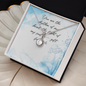 You Are The Rhythm Of My Heart - The Light Of My Soul - A Gift Of Life - Diamond Necklace for wife - Gift for Queen - Gift for Home-maker - Best Birthday Gift