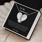 My Soulmate, Love You - Necklace - Customize Couple Necklace  - Valentine's Day Gift - to My Wife Necklace - Romantic Gift for Wife - to My Soulmate Necklace for Women - Couple Necklace Set