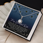 To My Wife Necklace - Valentines Day Gifts For Wife - Wife Birthday Gift - Anniversary Gift For Wife from Husband - Best Gift for soulmate Birthday - Mother's day Gift - Diamond Necklace for wifey