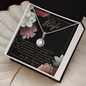 To My Wife Wedding Anniversary Gift - Soulmate Necklace For Women- Custom Necklace For Wife Personalized Wife Necklace Gift - To My Beautiful Wife Necklace Boxed Jewellery