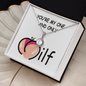 Special Love Knot Necklace From Husband - Gift for Wife You're My One and Only - Wife Birthday Gift - Anniversary Gift for Wife From Husband - Gift for My Wife - Romantic Wife Gift
