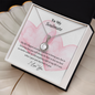 To My Soulmate - I Love You Necklace - To My Wife Necklace - Valentines Day Gifts For Wife - To My Beloved Soulmate - To My Wife Necklace From Husband - Birthday Gift for her - Anniversary Gift for her