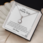 To My Wife Necklace With Message Card - Anniversary Gift For Wife - Couple Necklace Set - Friendship Necklaces - Gift for her him - Anniversary gift - Diamond Necklace for Wife
