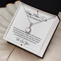 Gift for My Wife - Romantic Wife Gift - Wife Birthday Gift - Anniversary Gift for Wife From Husband - Customize Couple Necklace - Mothers Day Best Gift Necklace - Best Quality Necklace for Wife
