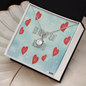 Valentine's day gift - Wife Neckless - Gift for wife - Classic lockets for soulmate - Diamond colour Neckless for Beloved wife, Pretty Neckless Gift for wifey, Soulmate Nackless for Gift - Round Diamond colour lockets for wifey