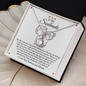 To My Soulmate - Forever and Always - Necklace - To My Queen - To My Wife Necklace Anniversary Gift For Wife - To My Wife Necklace - Valentines Day Gifts For Wife