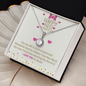 Happy First Mother's Day! I Love You So Much! - To Wife Necklace - Gift for Wife - Mother's Day Gift - Best Diamond Gift for her - Romantic Gift for her - Anniversary Gift For Wife - Gift for soulmate
