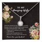 To My Amazing Wife Necklace - Gift For Wife - You've Had My Heart - Love Knot - To My Wife Necklace With Message Card - To My Soulmate Necklace For Women - Gift for your Heart - Necklace for soulmate