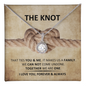 True Lover's Knot Necklace - I Love You Forever & Always - To my Wife Necklace - anniversary necklace for wife - To My Wife Necklace - Valentines Day Gifts For Wife
