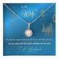To My Wife Necklace - BEAUTIFUL EID GIFT FOR WIFE - LOVE KNOT - To My Wife Necklace- Husband Gift For Wife - My Future Wife - Anniversary Gift For Wife - Engagement Gift -  Gift For Women- Birthday Gift