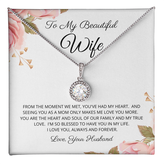 Couple Necklace Set - Friendship Necklaces - Gift For My Wife - Romantic Wife Gift - Wife Birthday Surprise - Best Gift for Her - Lovely Gift for wife - Diamond Necklace for wife