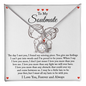 To My Soulmate - Forever and Always - Necklace - To My Queen - To My Wife Necklace Anniversary Gift For Wife - To My Wife Necklace - Valentines Day Gifts For Wife