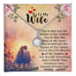 Gift For Her - Anniversary Gift For Wife - Birthday Love Knot Necklace For Wife, To My Wife Necklace, Valentines Day Gifts For Wife, To My Wife Necklace With Message Card, Diamond Neckless for soulmate
