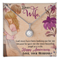 Dear Wife Happy anniversary - Love Your Husband Necklace, wife gift from husband future husband,Anniversary Gift For Wife, nniversary Gift For Wife from Husband, Wife Gift, Wife Necklace, Valentines Gift for wife