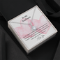 To My Soulmate - I Love You Necklace - To My Wife Necklace - Valentines Day Gifts For Wife - To My Beloved Soulmate - To My Wife Necklace From Husband - Birthday Gift for her - Anniversary Gift for her