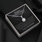 Pretty Neckless Gift for wifey - Mother's Day Gift from Husband - Romantic Wife Gift - Wife Birthday Surprise - Diamond  Neckless for Beloved wife