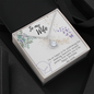 To My Wife Necklace - Gift for Wife Birthday Marriage - Happy Birthday My Love - To My Wife Necklace From Husband - To My Wife Necklace - Valentines Day Gifts For Wife