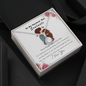 My Soulmate - Special to Me Necklace - Customize Couple Necklace  - Valentine's Day Gift  - Gift for Her Him - to My Wife Necklace With Message Card - to My Wife Necklace - Valentines Day Gifts for Wife