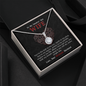 To My Smokin' Hot Wife - Gift For Wife - You Are Engine To My Life - Love Knot - Gift For My Wife - Romantic Wife Gift - Wife Birthday Surprise - Love knot Pendant Necklace