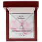 To My Soulmate - I Love You Necklace - To My Wife Necklace - Valentines Day Gifts For Wife - To My Beloved Soulmate - To My Wife Necklace From Husband - Birthday Gift for her - Anniversary Gift for her