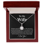 To My Soulmate Necklace For Women, Necklace For Wife From Husband, Amazing Wife Love Knot Necklace - I Love You, Valentines Day Gifts For Wife, Wife Birthday Gift, Anniversary Gift For Wife from Husband