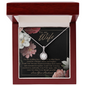 To My Wife Wedding Anniversary Gift - Soulmate Necklace For Women- Custom Necklace For Wife Personalized Wife Necklace Gift - To My Beautiful Wife Necklace Boxed Jewellery