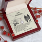 To My Wife Necklace - Valentines Day Gifts For Wife - Couple Necklace Set - Friendship Necklaces - Premium Necklace For Your Beloved Shieldmaiden - From Viking - Love Your Viking