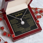 Gift For Your Soulmate - Your Presence Makes Me Complete - Love Knot - Necklace For Wife From Husband -  Gifts For Her - Anniversary Gift For Wife from Husband - Wife Gift - Romantic Wife Gift - Anniversary Gift For Soulmate