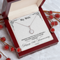 Anniversary Gift for Wife - My Wife Every Minute 40th Anniversary Peas Pod Necklace - Customize Couple Necklace - to My Wife Necklace - Romantic Gift for Wife - Anniversary Gift for Wife From Husband - Wife Gift - Wife Necklace