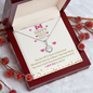 Happy First Mother's Day! I Love You So Much! - To Wife Necklace - Gift for Wife - Mother's Day Gift - Best Diamond Gift for her - Romantic Gift for her - Anniversary Gift For Wife - Gift for soulmate