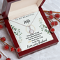 Couple Necklace Set - Friendship Necklaces - Customize Couple Necklace - Diamond Necklace for Wife - Best Gift for Her - To My Wife Necklace From Husband - To My Soulmate Necklace For Women