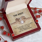 True Lover's Knot Necklace - I Love You Forever & Always - To my Wife Necklace - anniversary necklace for wife - To My Wife Necklace - Valentines Day Gifts For Wife