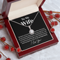 To My Soulmate Necklace For Women, Necklace For Wife From Husband, Amazing Wife Love Knot Necklace - I Love You, Valentines Day Gifts For Wife, Wife Birthday Gift, Anniversary Gift For Wife from Husband