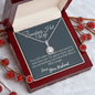 You Still Make My Heart Race Gift Necklace for Wife -  Diamond Gift for her - Necklace for her - Engagement Gift for her - Love Gift from husband - To Queen - Best Birthday Gift