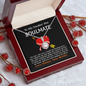 To My Smokin' Hot Soulmate Love Always Your Welder - To My Beautiful Wife Necklace Boxed Jewellery - Gift for soulmate - Romantic message card for wife - Birthday Gift for wife