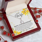 14 Year Wedding Anniversary Gift For Wife, White Gold Name Necklace, 14th Anniversary Gift For Her, Romantic Gift for Wife, 14 Year Anniversary Gift Ideas, 14th Anniversary Gifts, Necklace with love message for wife