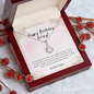 To My Soulmate Necklace For Women -  Necklace For Wife From Husband - Happy Birthday Krissy - Ultra Geheimes Projekt - Diamond Neckless for Wifey - Best Birthday Gift for Wifey - Locket for wifey
