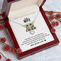 To My Wife - Yoda Best Wife In the Galaxy - To My Beautiful Wife Necklace Boxed Jewellery - Personalised Card Gift for Wife from Husband Lover - To My Wife Necklace From Husband - To My Soulmate Necklace For Women