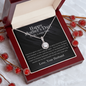Pretty Neckless Gift for wifey - Mother's Day Gift from Husband - Romantic Wife Gift - Wife Birthday Surprise - Diamond  Neckless for Beloved wife