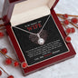 To My Smokin' Hot Wife - Gift For Wife - You Are Engine To My Life - Love Knot - Gift For My Wife - Romantic Wife Gift - Wife Birthday Surprise - Love knot Pendant Necklace