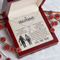 My Shieldmaiden Love Knot Necklace From Beloved Viking - To My Soulmate Necklace For Women - Customize Couple Necklace - Gifts For Her -  Birthday Gifts For Wife - Valentines Day Gifts For Wife