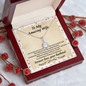 To My Wife Necklace From Husband - To My Soulmate Necklace For Women - Necklace For Wife From Husband - Forever Necklace for wife - husband love for wife - Diamond Necklace for soulmate