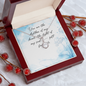You Are The Rhythm Of My Heart - The Light Of My Soul - A Gift Of Life - Diamond Necklace for wife - Gift for Queen - Gift for Home-maker - Best Birthday Gift
